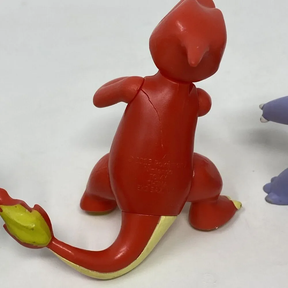 Pokemon Tomy Lot Of 3 Ivysaur, Charmeleon Vinyl Figures 2